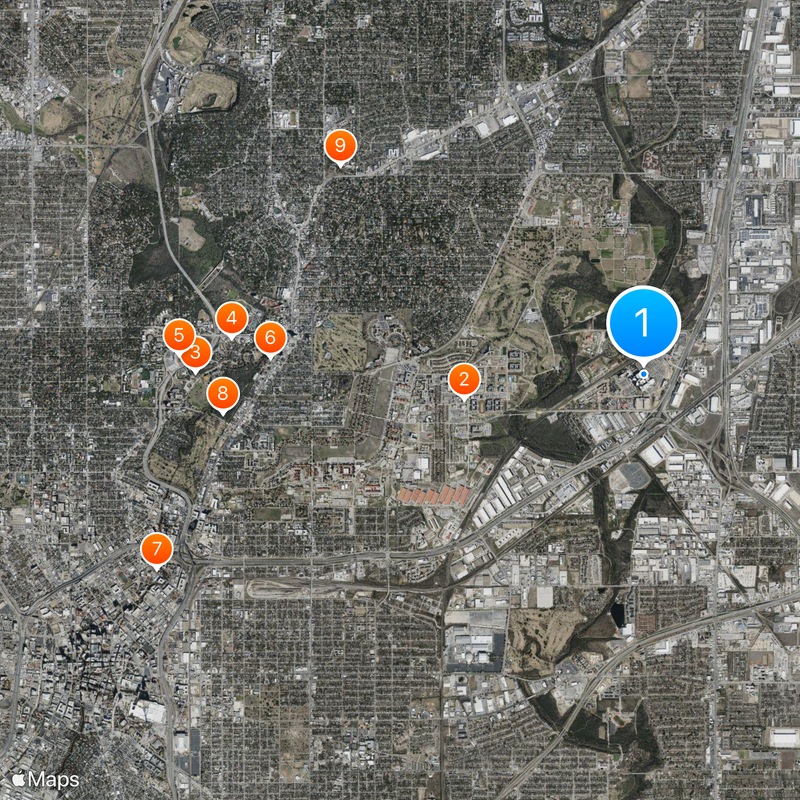 San Antonio Military Medical Center Map