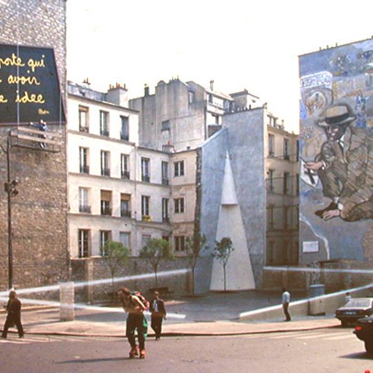 Rendez-vous à l'angle des rues de Belleville et Julien-Lacroix