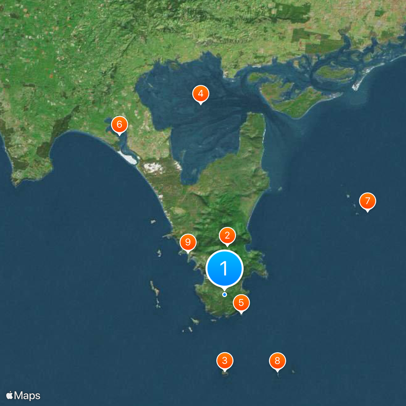 Wilsons Promontory Map