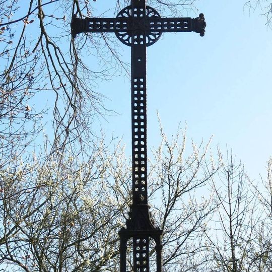 Kříž v osadě Čapí Dvory