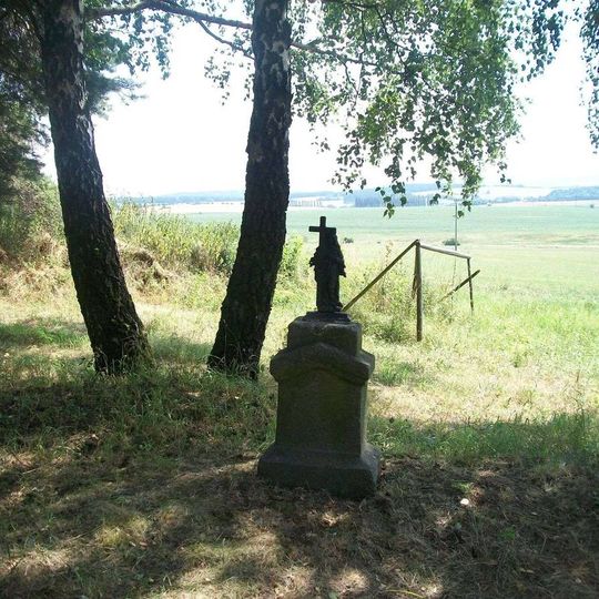 Kříž jižně od Újezdu Svatého Kříže