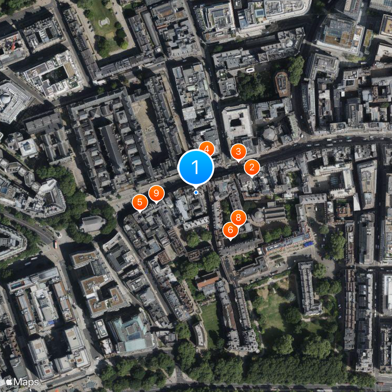 Child & Co. Map