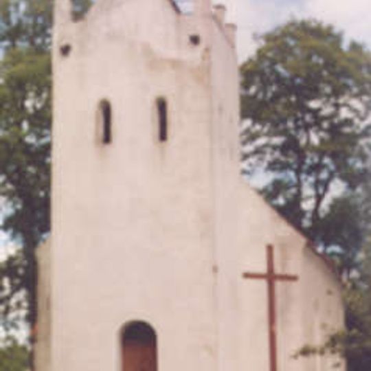 Wieża kościoła Chrystusa Króla w Pieńkowie