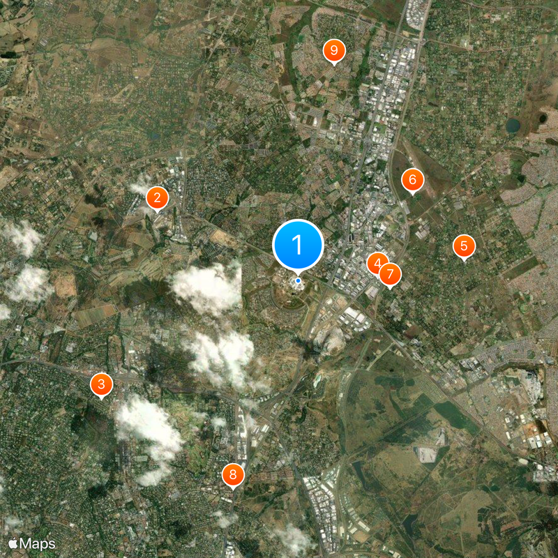 Mall of Africa Map