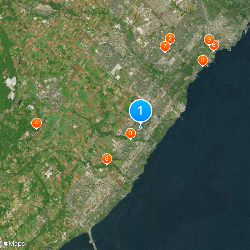 Sheridan College Map