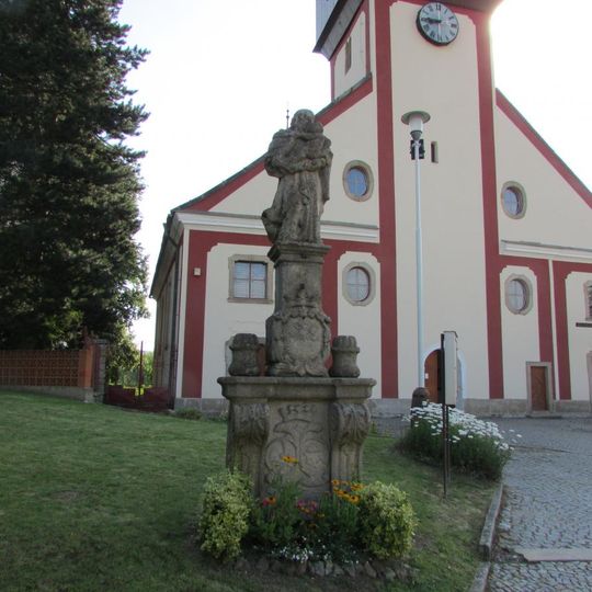 Socha svatého Josefa s Ježíškem ve Světlé nad Sázavou