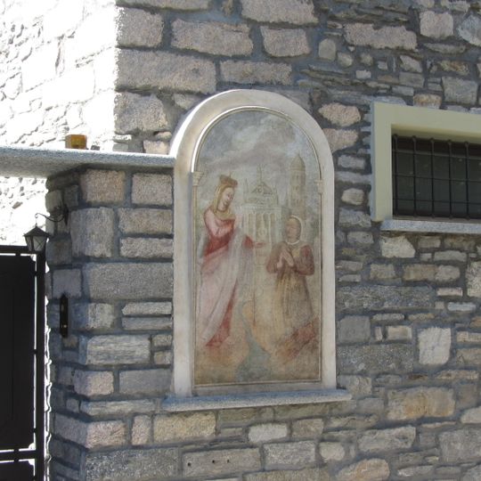 Affresco Madonna di Caravaggio