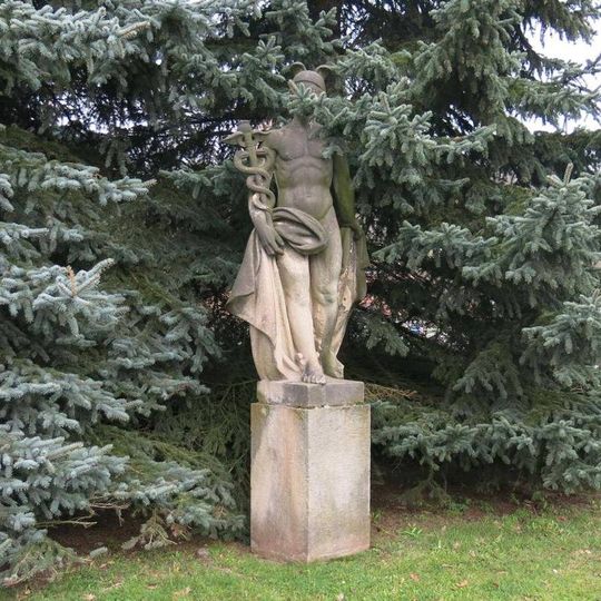 Statue of Mercurius in Nová Paka