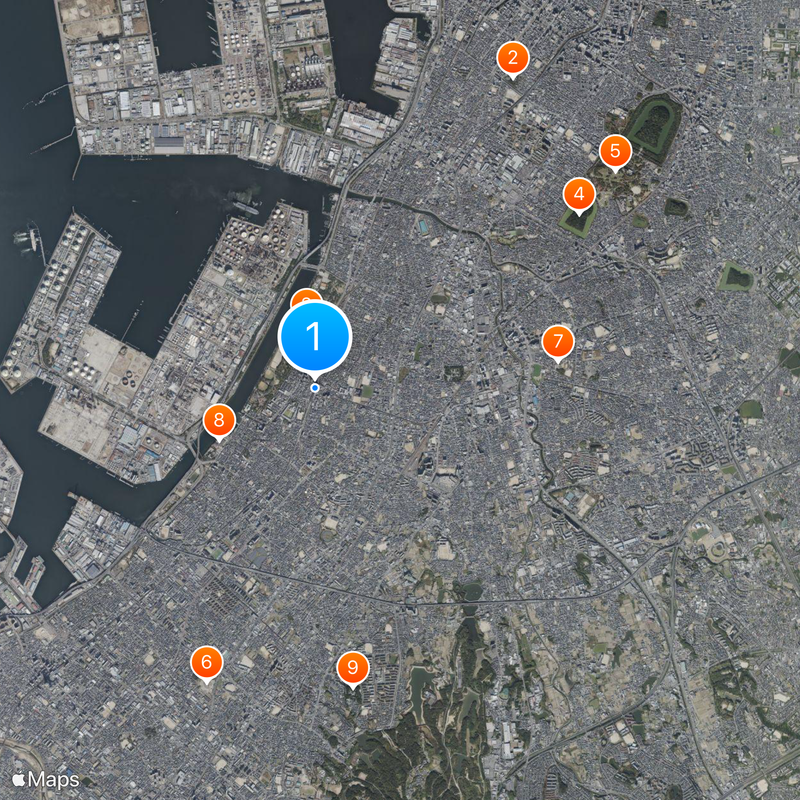 Hagoromo Station Map