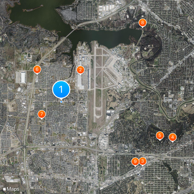 White Settlement Karte