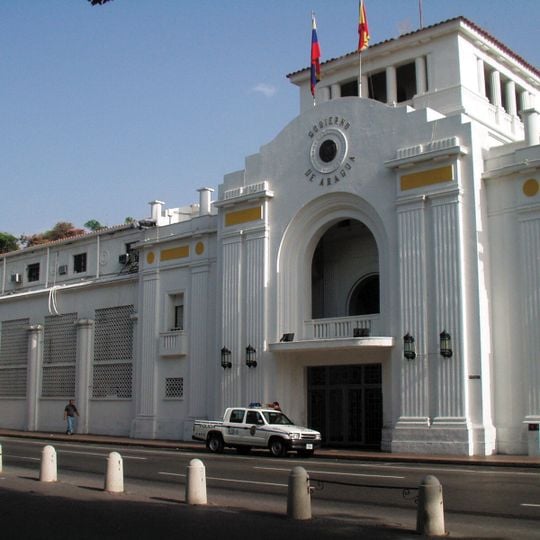 Sede de la Gobernación del estado Aragua, antiguo Hotel Jardín