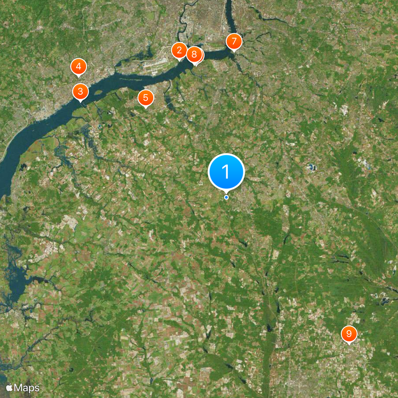 Gloucester County Map