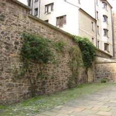 Wall, Tweeddale Court, High Street, Edinburgh