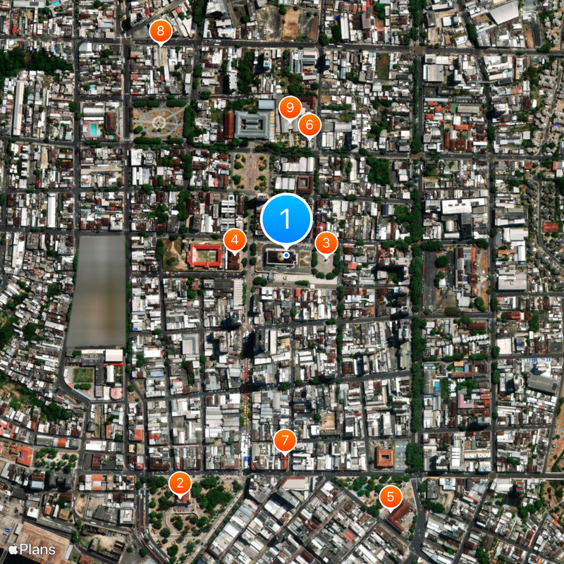 Théâtre Amazonas Carte