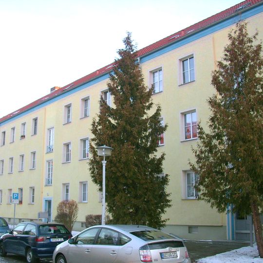 Mehrfamilienhaus der Wohnanlage Westrandbebauung Schulstraße 21a, 21b, 21c