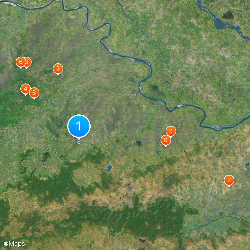 Chitrakoot district Map