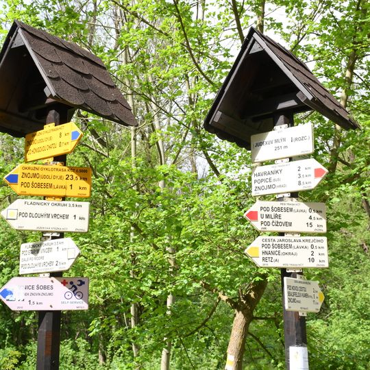 Rozcestník Judexův mlýn