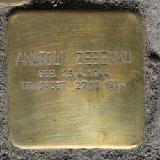 Stolperstein für Anatoli Zebenko