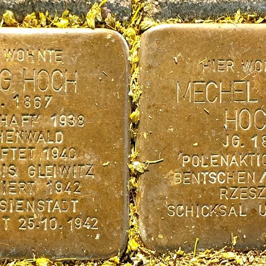 Stolperstein en memoria de Selig  Hoch