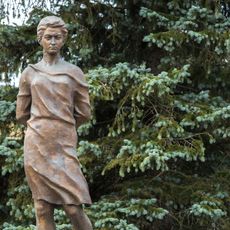 Monument to Zoya Kosmodemyanskaya in Ruza