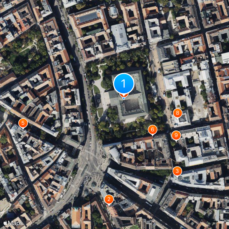 Hungarian National Museum Map