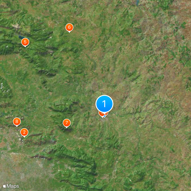 Prowincja Benevento Mapa