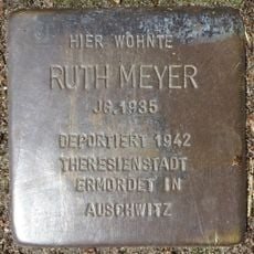 Stolperstein à la mémoire de Ruth Meyer