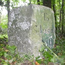 Milestone About 200 Metres East Of Drive To Lower Hurdcott Farm