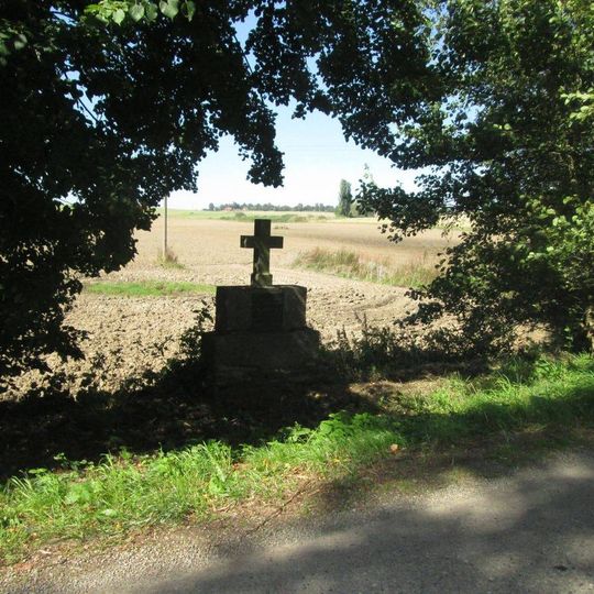 Kříž u rybníka u Čeňovic