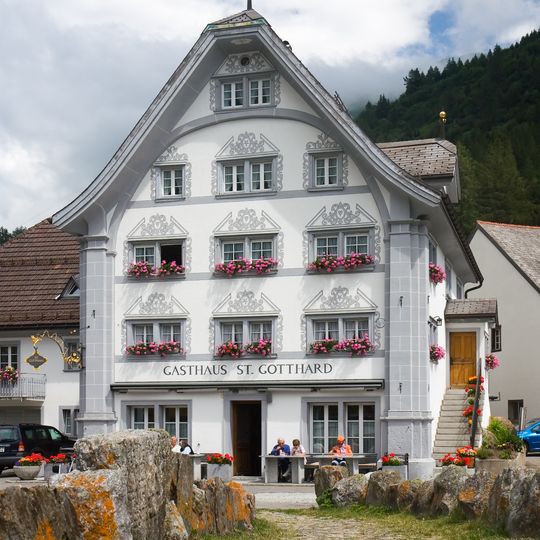 Gasthaus St. Gotthard in Hospental-Dorf