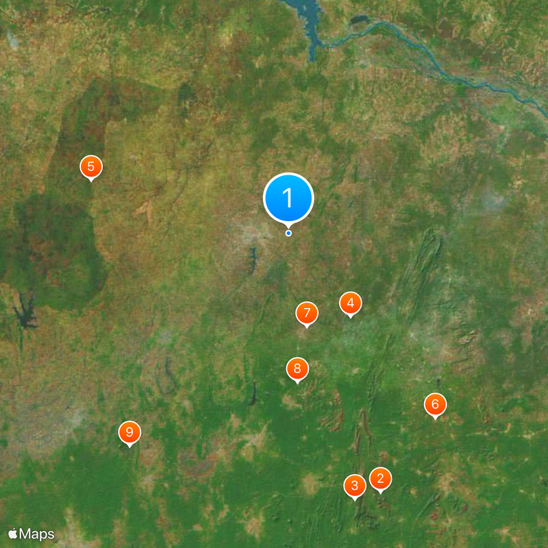 University of Ilorin Map