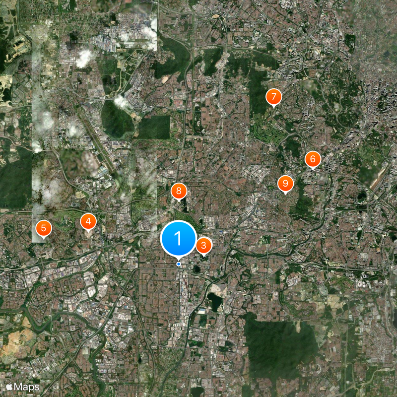 Bandar Sunway Map