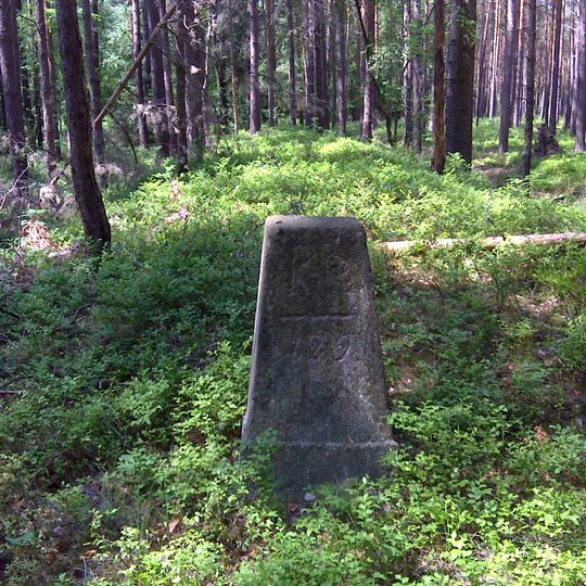 Sächsisch-Preußischer Grenzstein; Pilar Nr. 129
