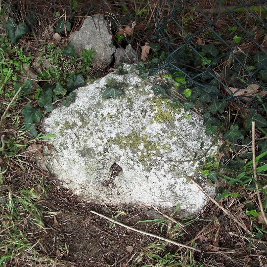 Old Milestone, Yarmouth Road, by Ufford Park Golf Course at TM2900251861