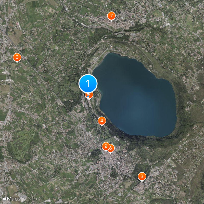 Palazzo Pontificio Mappa