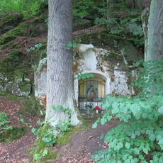 Ovčácká kaplička poblíž mostu v Kamenické ulici v Zákupech