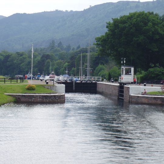 Caledonian Canal,Dochgarroch Lock