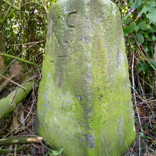 Sächsisch-Preußischer Grenzstein: Pilar Nr. 4