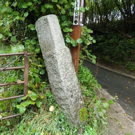 Direction Post At Leigh Crossroads