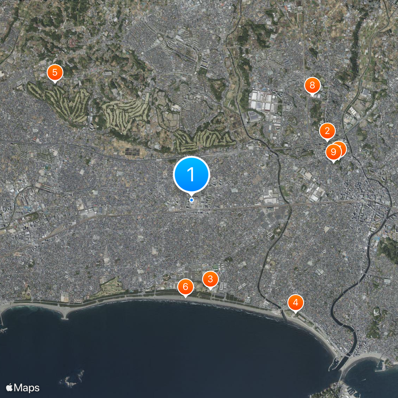 Terrace Mall Shonan Map
