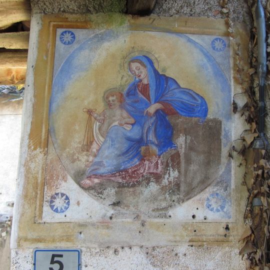 Opera d'arte, chiesa cattolica, murale