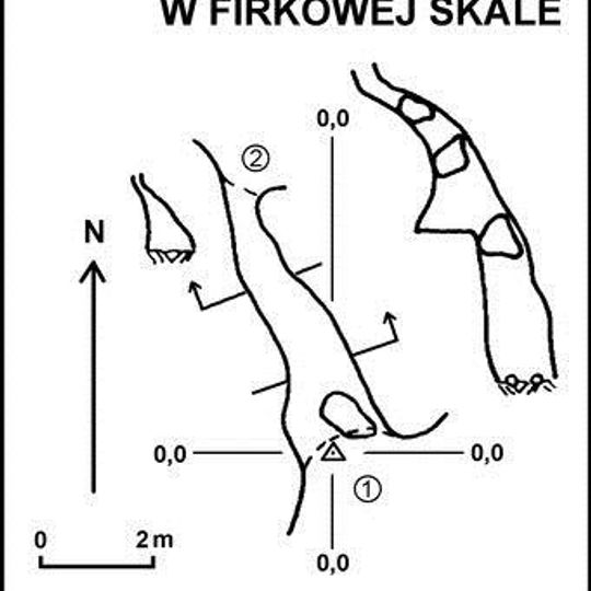 Schronisko w Firkowej Skale