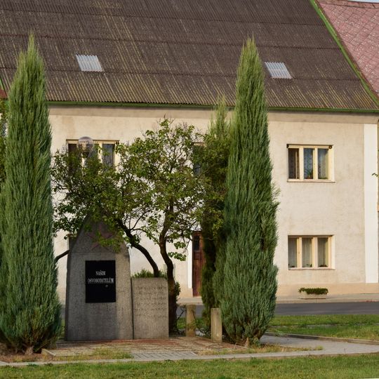 Red Army monument in Údlice