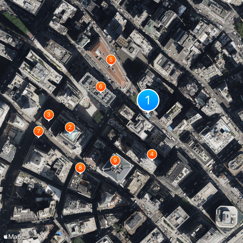 Thurgood Marshall College Fund Map