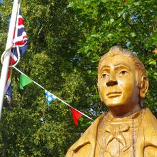 Giant Bradley Statue
