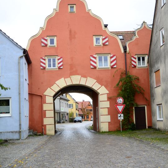Östliches Tor der Ortsbefestigung