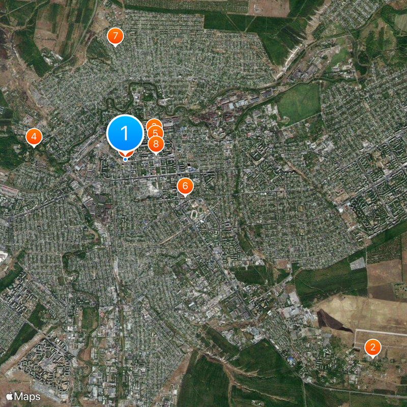Lugansk Mapa