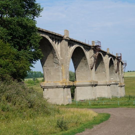 Railway bridge in Mokry