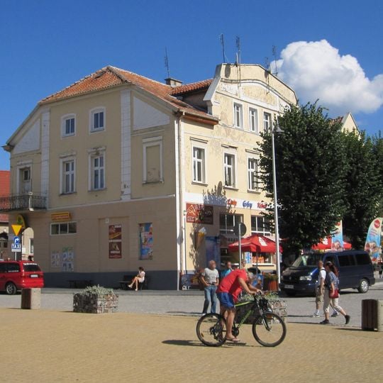14 Wolności Square in Mikołajki