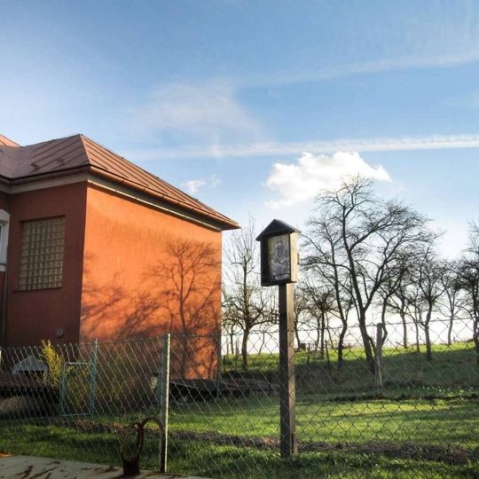 Obrázek v Horních Studénkách v zahradě u hospody